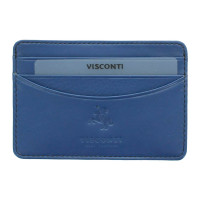 Кожаная кредитница Visconti VSL25 с RFID - (cobalt) 