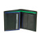 Мужской кожаный кошелек с монетницей Visconti BD22 c RFID Dr. No (Black/Cobalt/Green) Мужской кожаный кошелек с монетницей Visconti BD22 c RFID Dr. No (Black/Cobalt/Green)