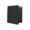 Мужской кожаный кошелек с монетницей Visconti BD22 c RFID - Dr. No  (Black/Red/Orange)