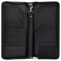 Кошелек для путешествий (тревелер) Visconti 1157 Polo (Black)