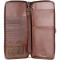 Мужской клатч (тревелер) Visconti ALP89 с RFID Alfred (Italian Brown)