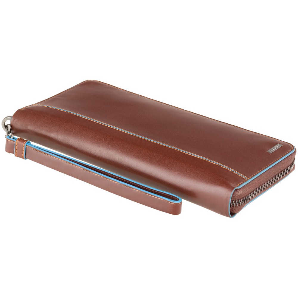 Мужской клатч (тревелер) Visconti ALP89 с RFID Alfred (Italian Brown)