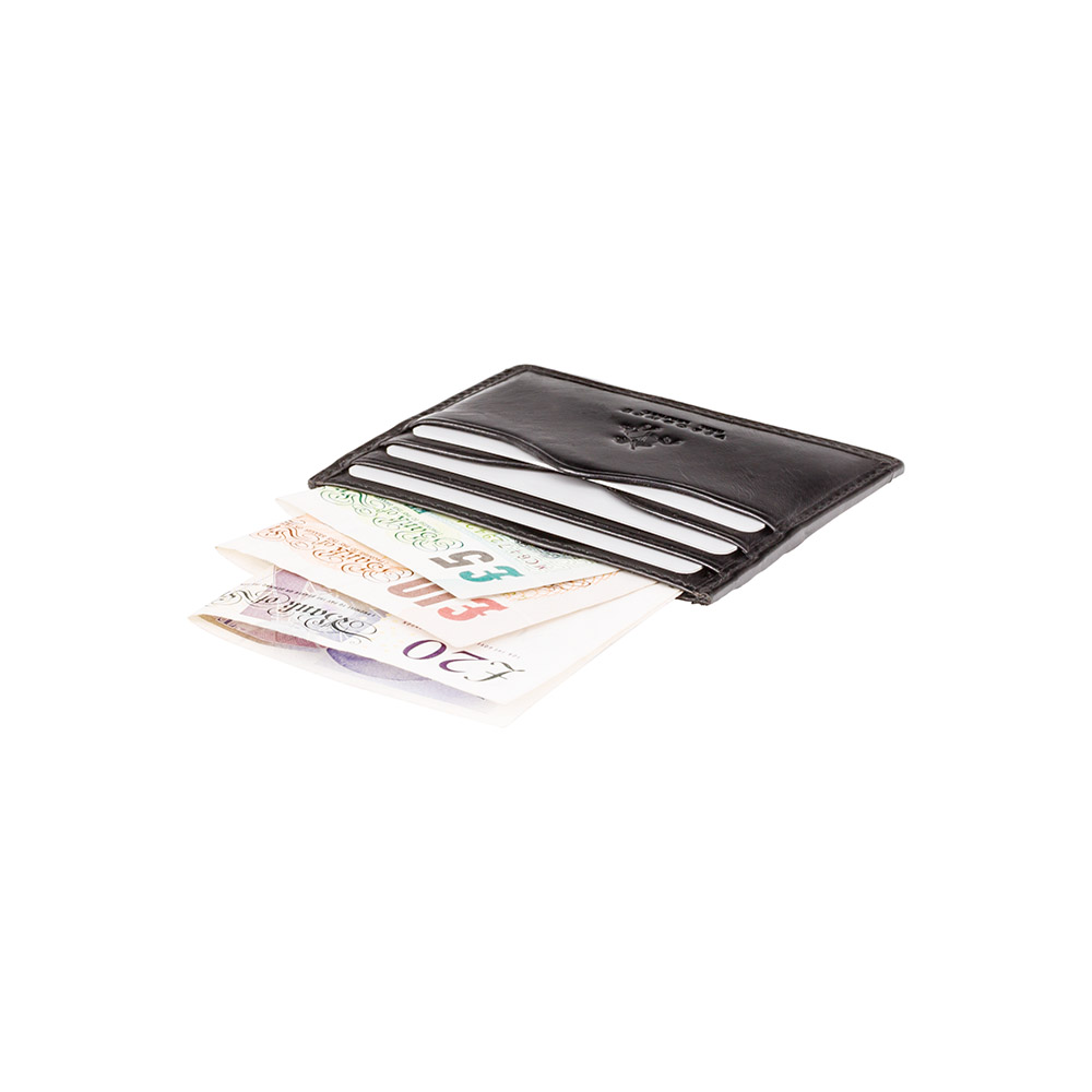 Шкіряна кредитниця Vizconti MZ1 - Pompei (black)