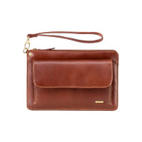 Чоловічі шкіряні барсетки Visconti 02617 - Ted (brown)