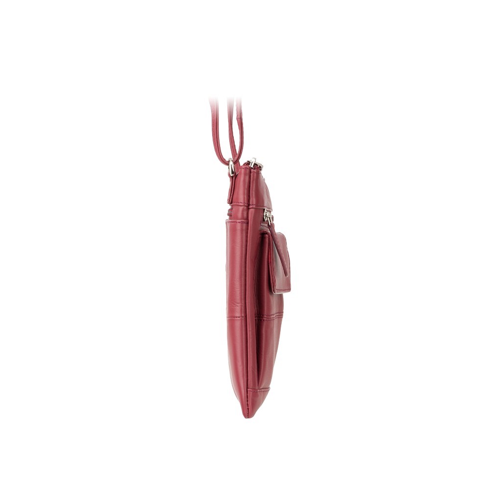 Кожаная сумка Visconti 18608 - (Red)