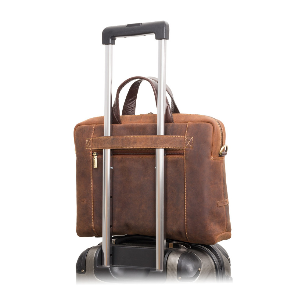 Сумка для ноутбука 13" Visconti TC76 - Octo с защитой RFID (Havana Tan)   