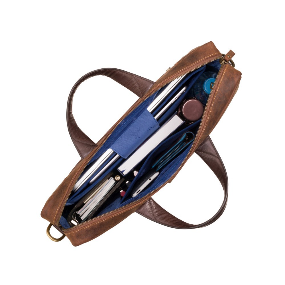 Сумка для ноутбука 15" Visconti TC78 Octo с защитой RFID (Havana Tan)   