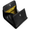 Женский кожаный кошелек Smith & Canova 28611 - Haxey (Black)