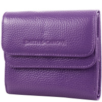 Женский кожаный кошелек Smith & Canova 28611 - Haxey (Purple)