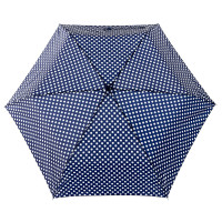 Жіноча механічна парасолька Incognito-4 L412 Navy Spot (Горошок)