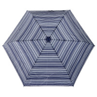 Жіноча механічна парасолька Incognito-4 L412 Navy Stripe (Сині смуги)