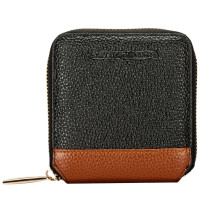 Женский кошелек Smith & Canova 26803 - Althorp (Black-Tan)