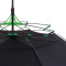 Мужской зонт-трость полуавтомат  Fulton Typhoon-1 G844 Black (Черный)