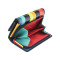 Женский кожаный кошелек Visconti STR3 с RFID Halki (black multi)