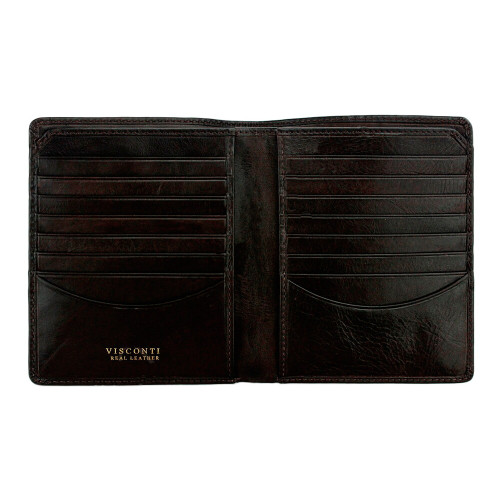 Чоловічий шкіряний гаманець Visconti TSC49 із RFID Matteo (Brown)
