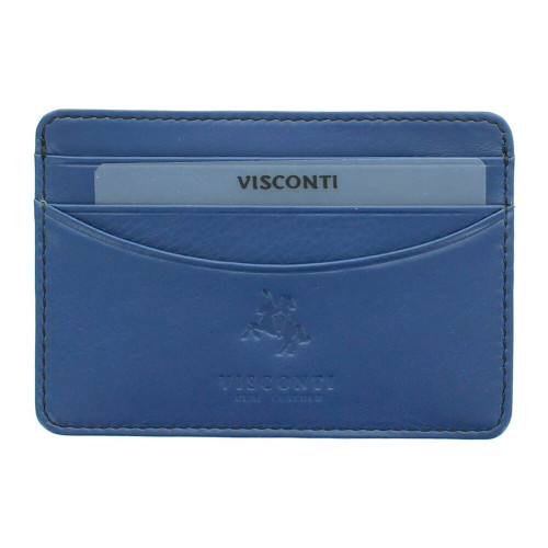 Шкіряна кредитниця Visconti VSL25 з RFID - (cobalt)