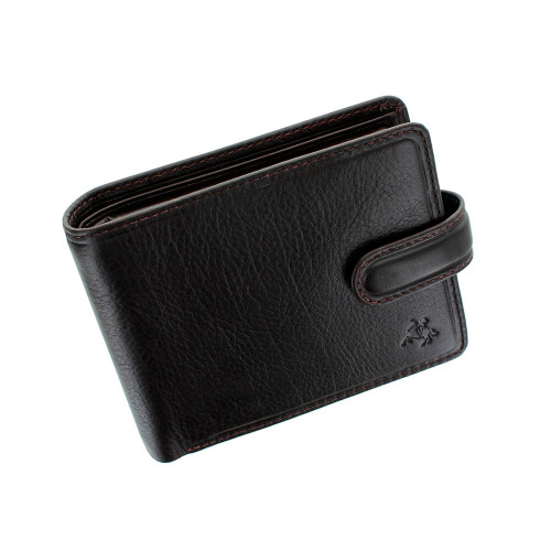 Мужской кожаный кошелек Visconti TSC48 с защитой RFID - Filipo (brown) 