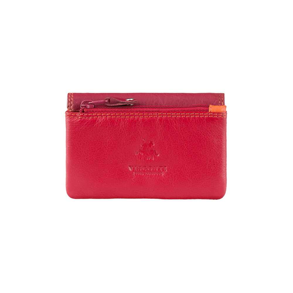 Кожная ключница Visconti RB99 - Tahiti (red multi)