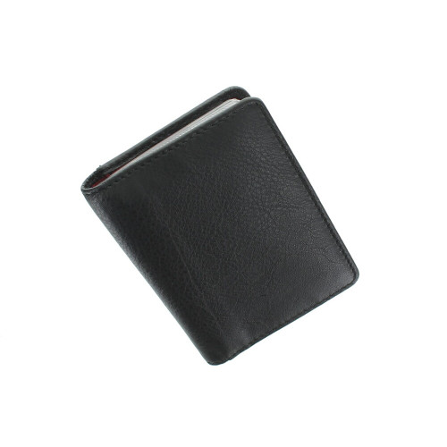 Шкіряна кредитниця Visconti VSL24 з RFID - (black/red)