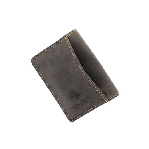 Шкіряна кредитниця Visconti VSL24 з RFID - (oil brown)