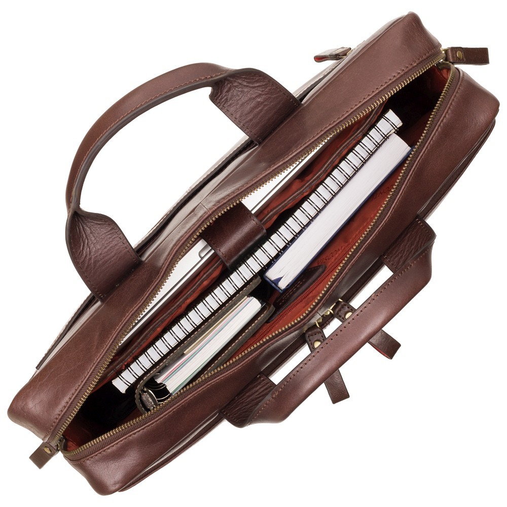 Сумка для ноутбука 15" Visconti ML31 Hugo с защитой RFID (Brown)