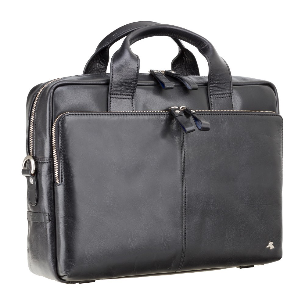 Сумка для ноутбука 15" Visconti ML31 Hugo с защитой RFID (Black)