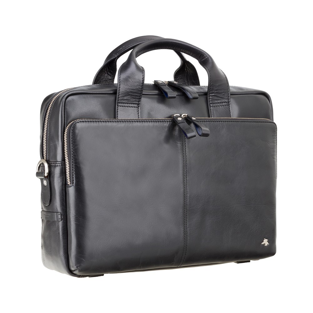 Сумка для ноутбука 13" Visconti ML30 Hugo с защитой RFID (Black) 