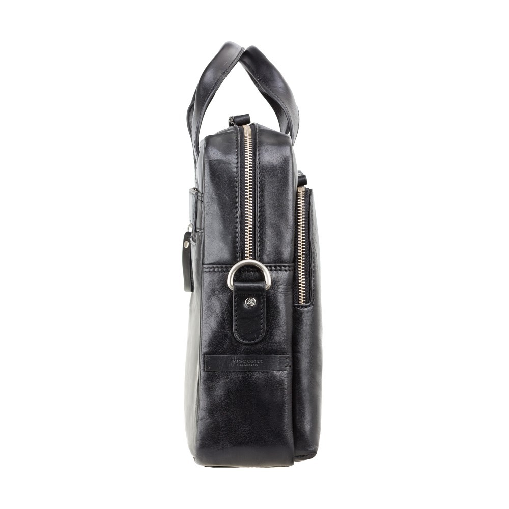 Сумка для ноутбука 13" Visconti ML30 Hugo с защитой RFID (Black) 
