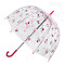 Женский прозрачный зонт-трость Fulton Birdcage-2 L042 - Rose Bud (Розовый бутон) Женский прозрачный зонт-трость Fulton Birdcage-2 L042 - Rose Bud (Розовый бутон)