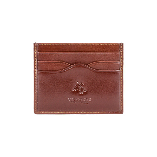 Шкіряна кредитниця Vizconti MZ1 - Pompei (brown)