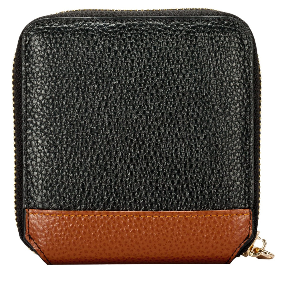 Женский кошелек Smith & Canova 26803 - Althorp (Black-Tan)