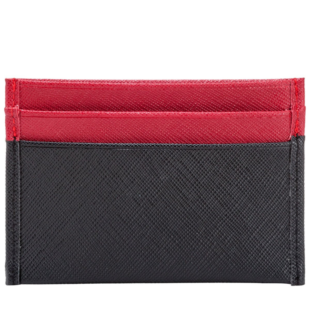 Картхолдер Smith & Canova 26827 - Devere (Black-Red)