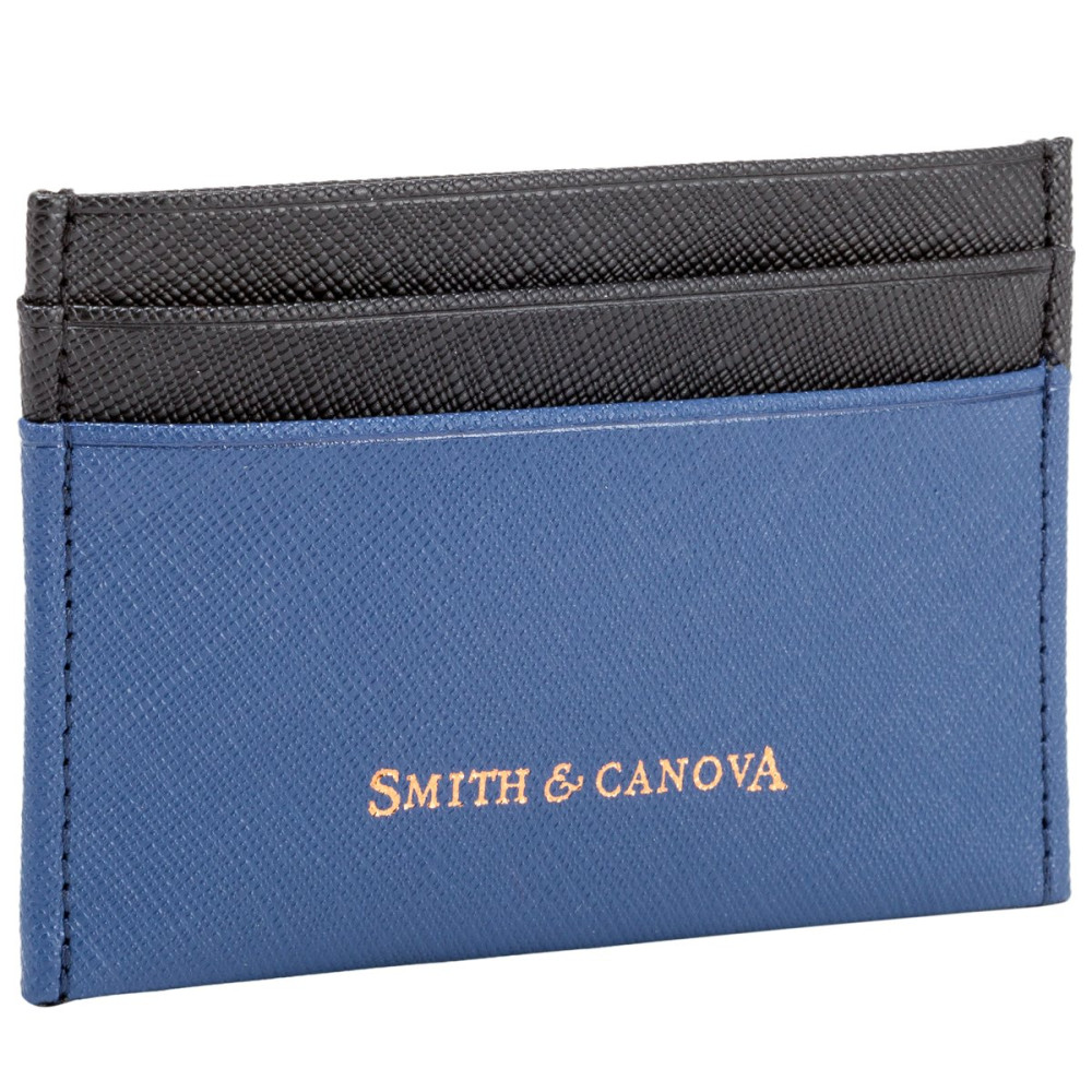 Картхолдер Smith & Canova 26827 - Devere (Navy-Black)