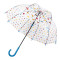 Женский прозрачный зонт Fulton Birdcage-2 L042 - English Garden (Английский сад)