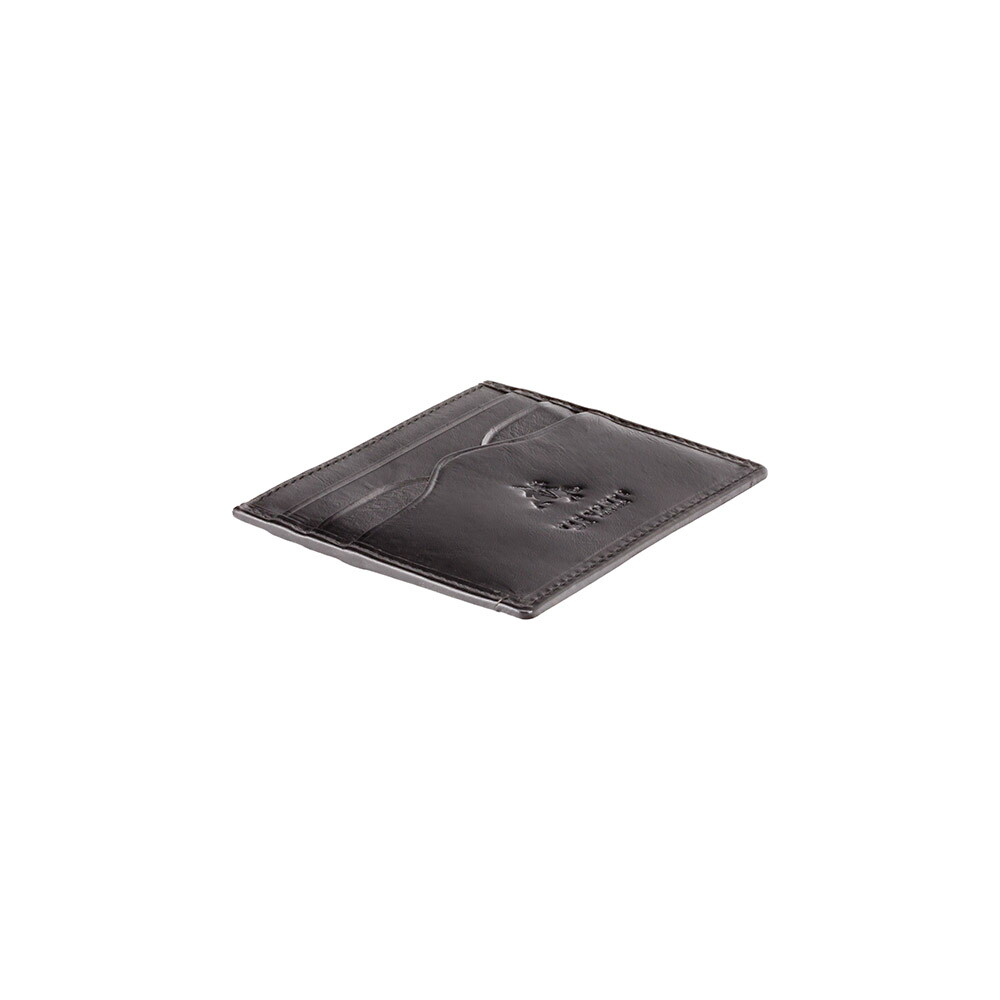 Кожаная кредитница Vіsconti MZ1 - Pompei (black)