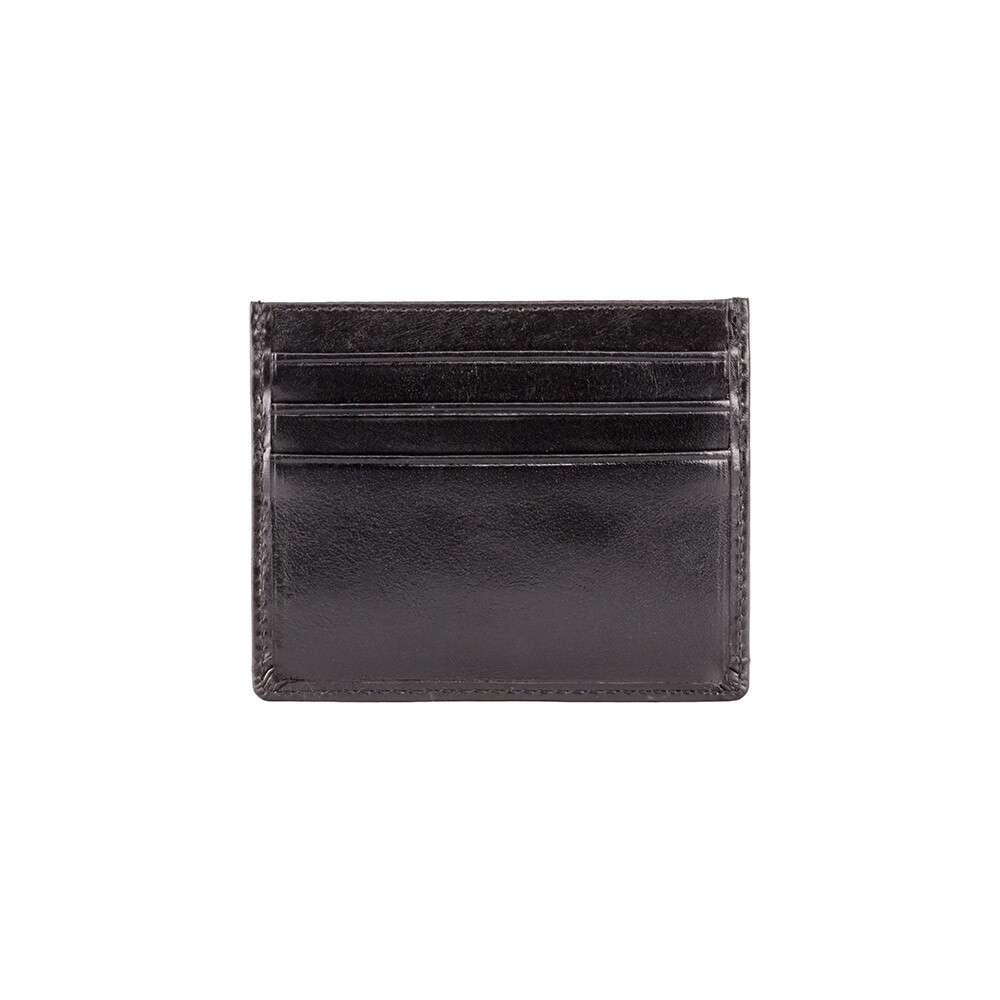 Кожаная кредитница Vіsconti MZ1 - Pompei (black)