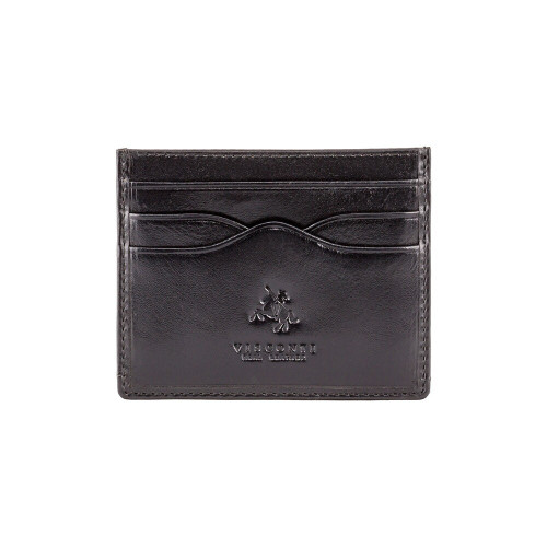Шкіряна кредитниця Vizconti MZ1 - Pompei (black)