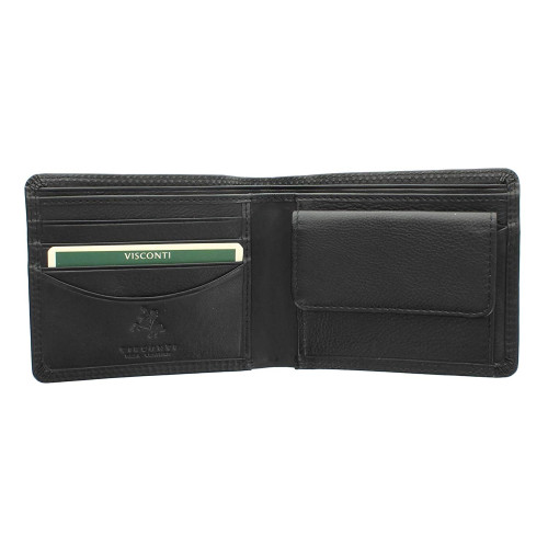 Мужской кошелек Vіsconti HT7 Stamford (Black)