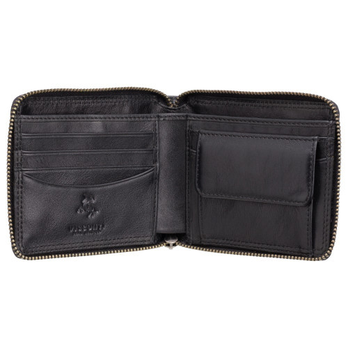 Чоловічий гаманець Visconti HT14 Tap-n-Go – Camden (Black)