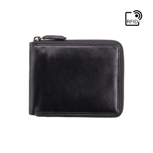 Чоловічий гаманець Visconti HT14 Tap-n-Go – Camden (Black)