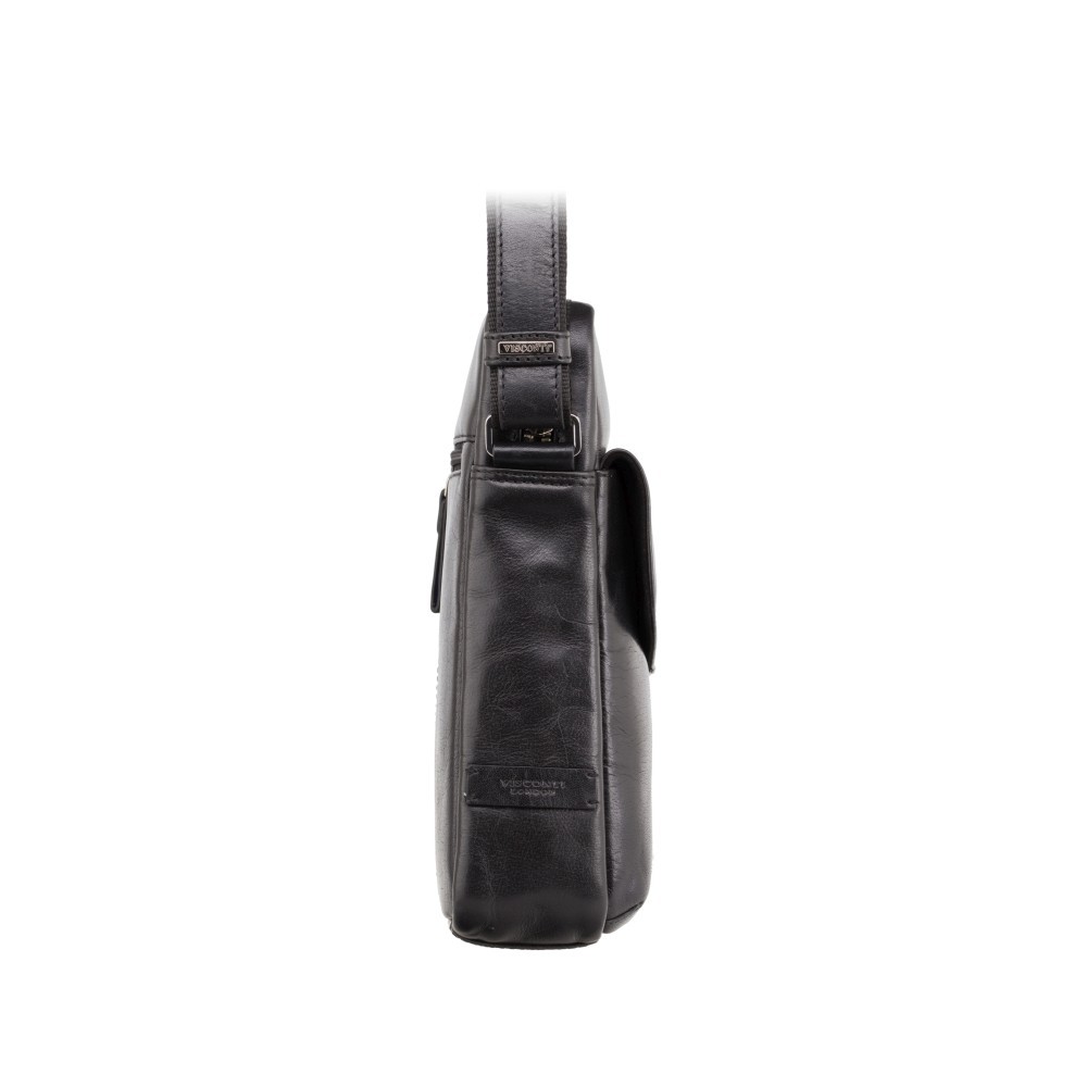 Мужская сумка на плечо Visconti ML36 - Vesper A5 (Black)