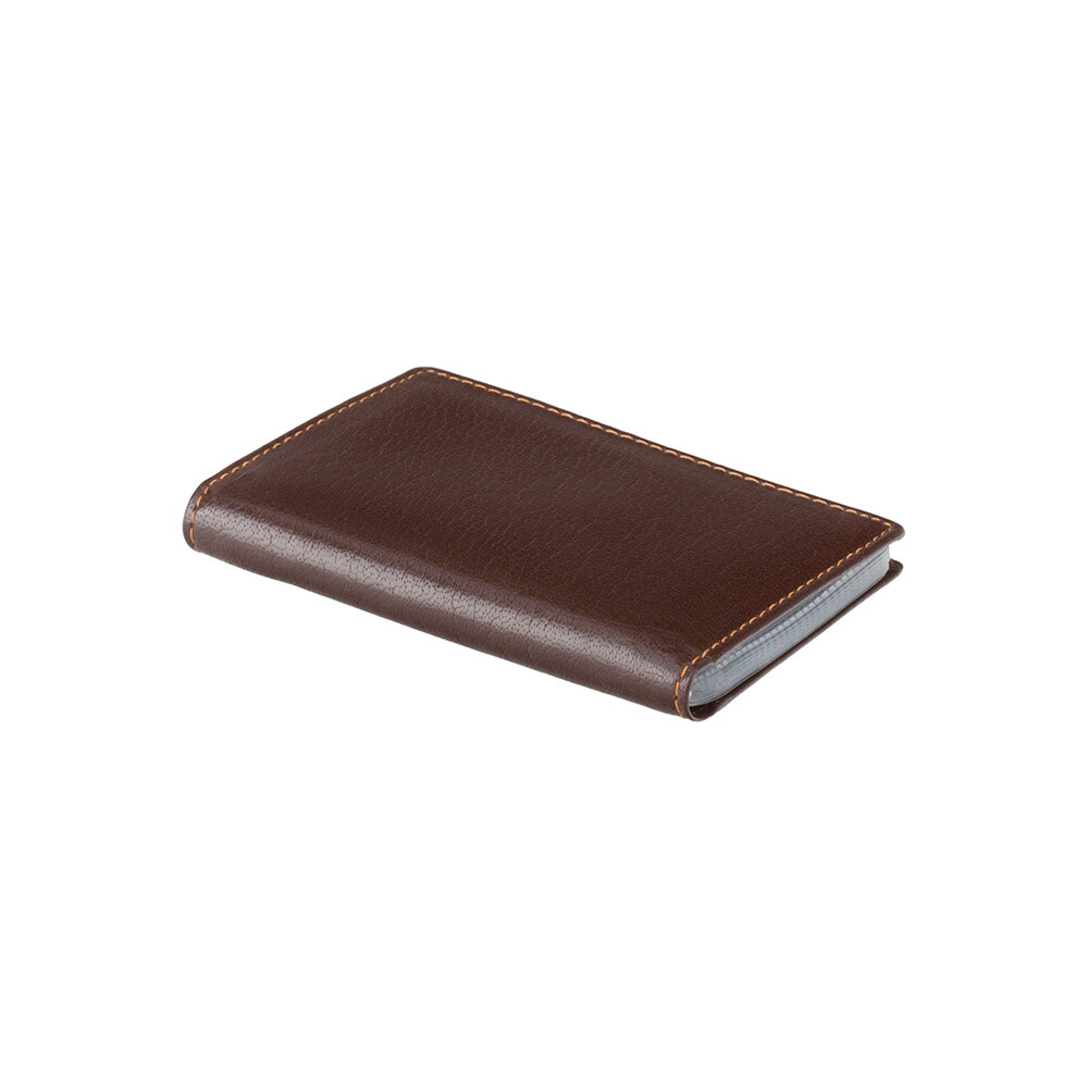 Кожаная визитница Visconti TC1 - Polo (brown)