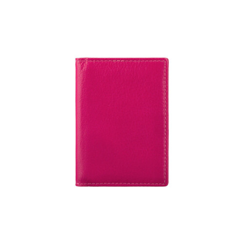 Шкіряна візитниця Visconti TC1 - Polo (fuchsia)