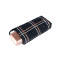 Женский мини зонт Fulton Tiny-2 L501 Golden Check (Золотая клетка)
