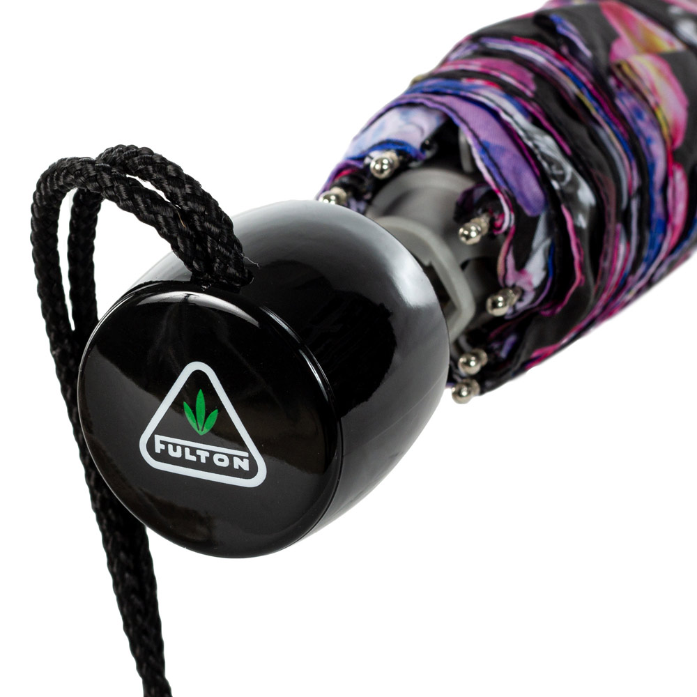 Женский компактный зонт Fulton Minilite-2 L354 Neon Garden (Неоновые Цветы)