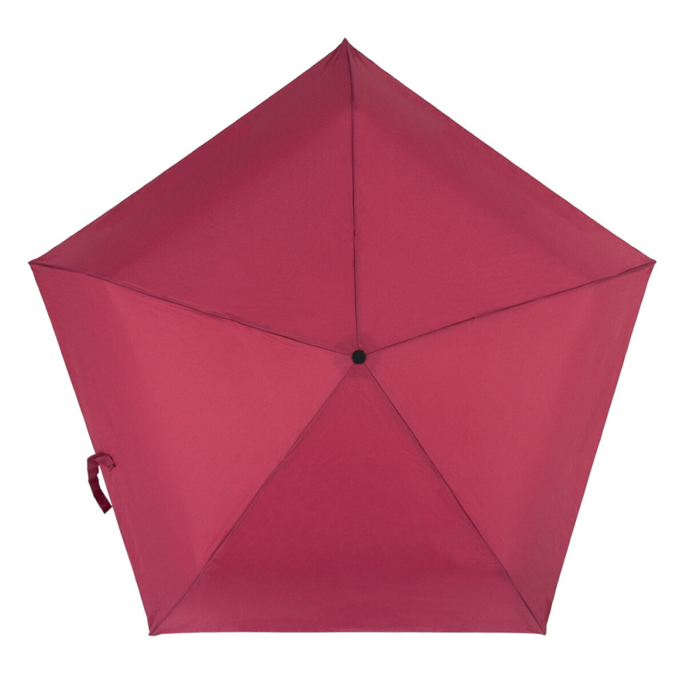 Женский механический зонт Fulton Aerolite-1 UV L891 Dark Red (Темно-красный)