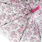 Женский прозрачный зонт-трость Fulton Birdcage-2 L042 Sketchy Sprigs (Весна)