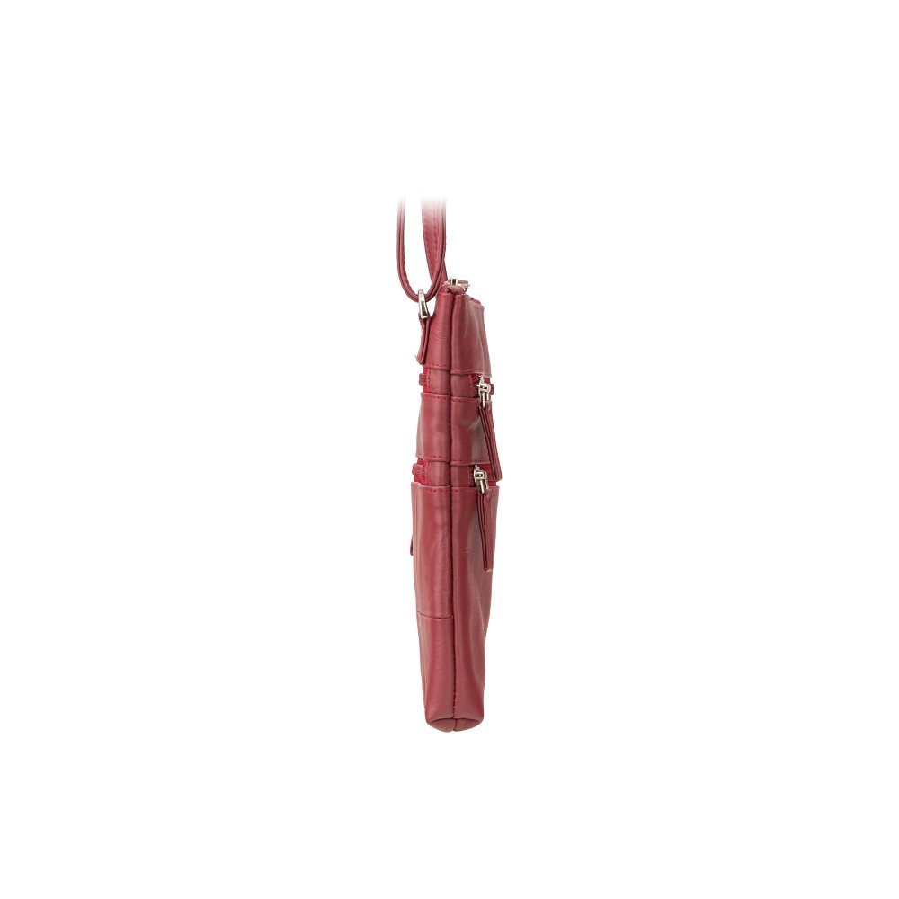 Кожаная сумка Visconti  18606 - (Red)