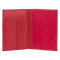 Кожаная обложка для паспорта Visconti 2201 - Polo (red)