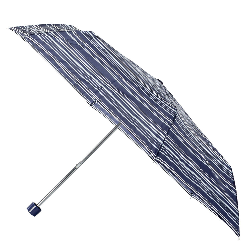 Женский механический зонт Incognito-4 L412 Navy Stripe (Синие полосы)